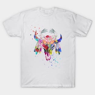 Native American Buffalo skull T-Shirt